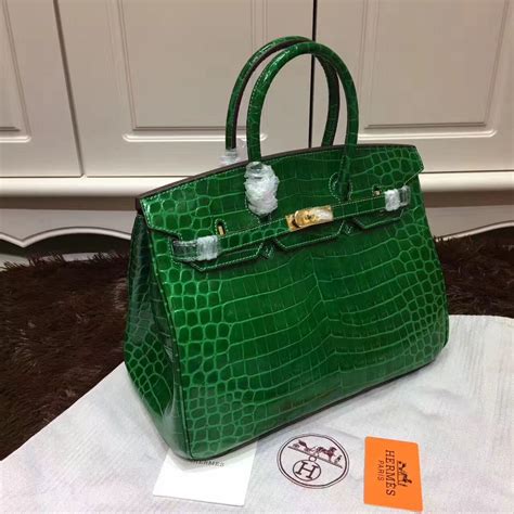 hermes birkin green crocodile|hermes himalayan birkin 25 price.